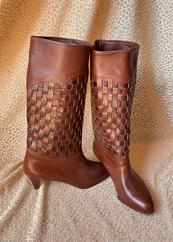 American Vintage Hakiki Deri Çizme 40