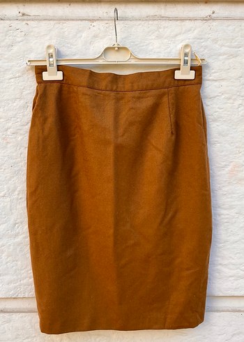 Unıted Colors Of BENETTON Yün Etek 40  - Görsel 4