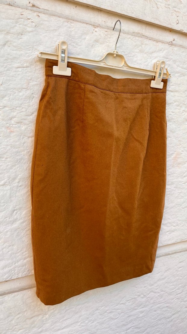 Unıted Colors Of BENETTON Yün Etek 40  - Görsel 2