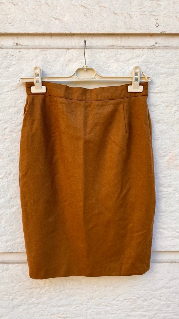 Unıted Colors Of BENETTON Yün Etek 40  - Görsel 4