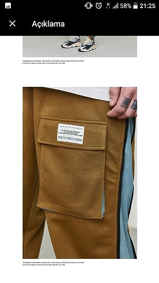 s Beden kahverengi Renk Pantolon + Eşofman İki türlüde kullanılabilir