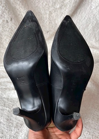 Mango Hakiki Deri Çizme 38  - Görsel 10