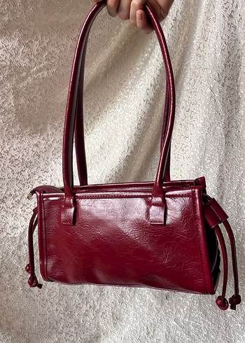 Suni Kılçıllı Deri Omuz Çantası  - Görsel 7