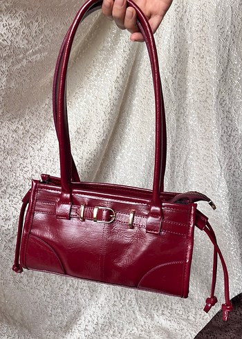 Suni Kılçıllı Deri Omuz Çantası  - Görsel 4