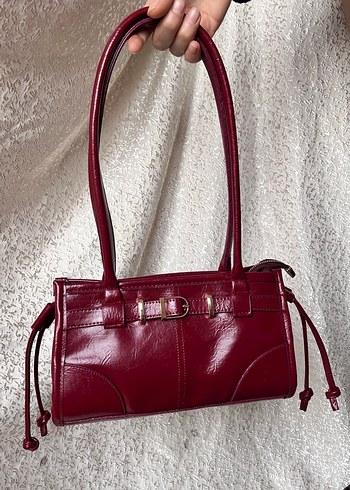 Suni Kılçıllı Deri Omuz Çantası  - Görsel 9