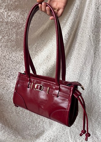 Suni Kılçıllı Deri Omuz Çantası  - Görsel 10