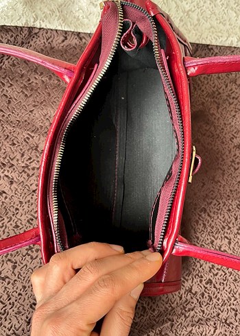 Suni Kılçıllı Deri Omuz Çantası  - Görsel 8