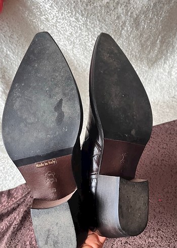 Erkek Kovboy Deri Çizme 43  - Görsel 6