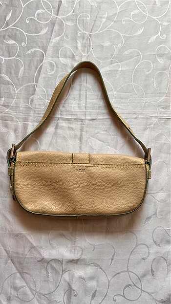  Beden ten rengi Renk Mango Vintage El Çantası