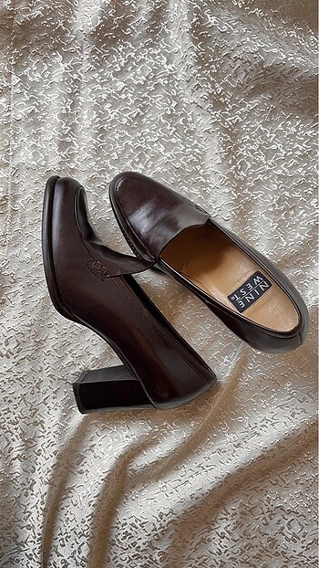 Nine West Nine West Hakiki Topuklu Deri Ayakkabı ???? 36
