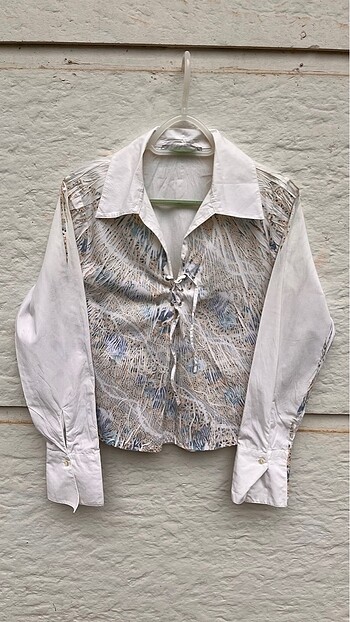 American Vintage More&More Yazlık Desenli Gömlek 38 ????