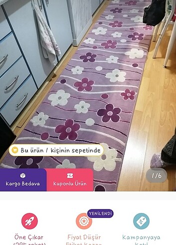 Mutfak halısı 
