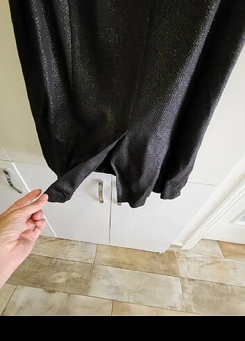 Ceketli midi elbise - Görsel 6