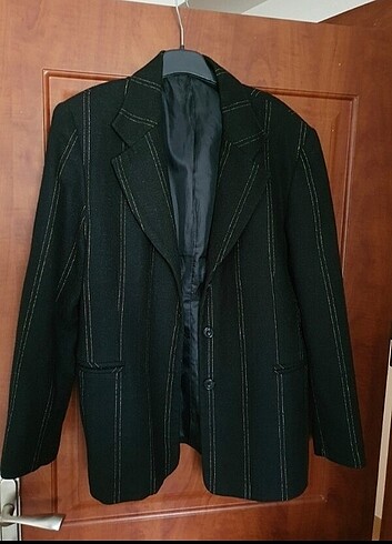 Vatkalı vintage özel dikim ceket