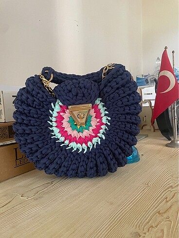 Beden lacivert Renk Penye çanta