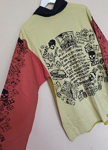 universal Beden çeşitli Renk GERÇEK VİNTAGE SWEAT