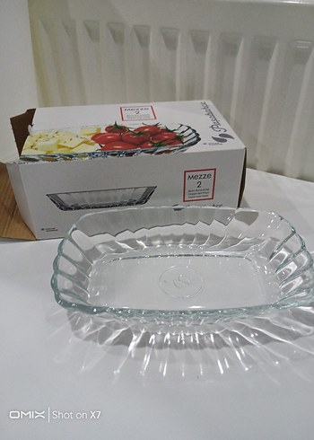 Contemporary Beyaz Cam Mezze Tabağı - Görsel 2