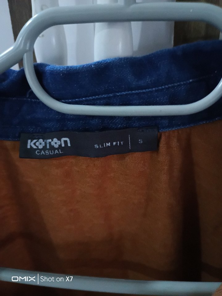 Erkek Kahverengi Keten Tişört - Görsel 2