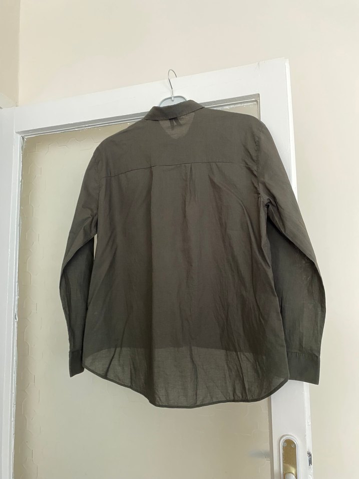 Kadın Gömlek, Düğmeli, - Görsel 2