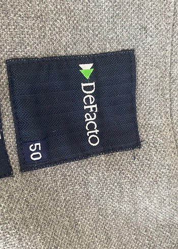 Düğmeli Gri Erkek Ceket - Görsel 7