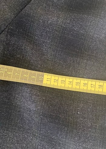 Gri ekoseli Erkek kaşe kaban - Görsel 6