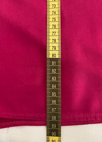 Uzun Kollu, Düğmeli, Desenli Pembe Tunik - Görsel 6