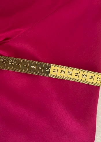 Uzun Kollu, Düğmeli, Desenli Pembe Tunik - Görsel 5