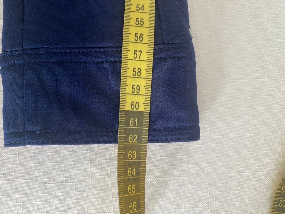 Lacivert Uzun Düğmeli Kadın Kaban - Görsel 4