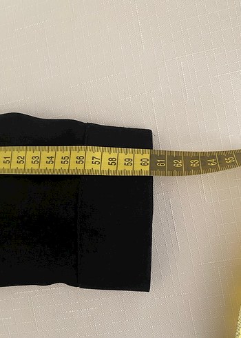 Düğmeli Siyah Uzun Kollu Tunik - Görsel 5