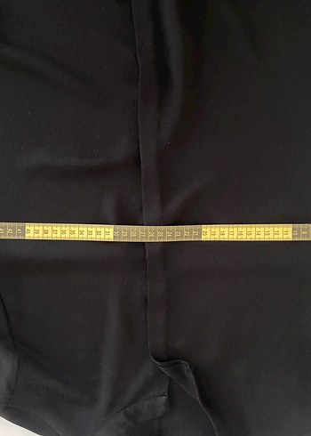 Düğmeli Siyah Uzun Kollu Tunik - Görsel 2