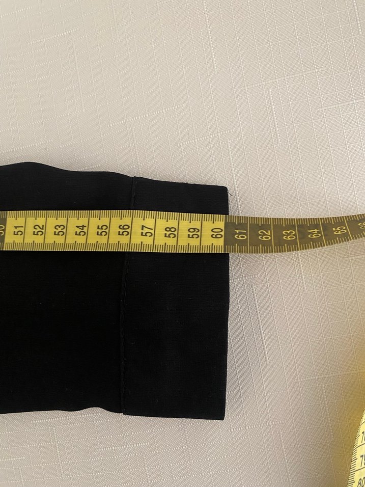 Düğmeli Siyah Uzun Kollu Tunik - Görsel 5