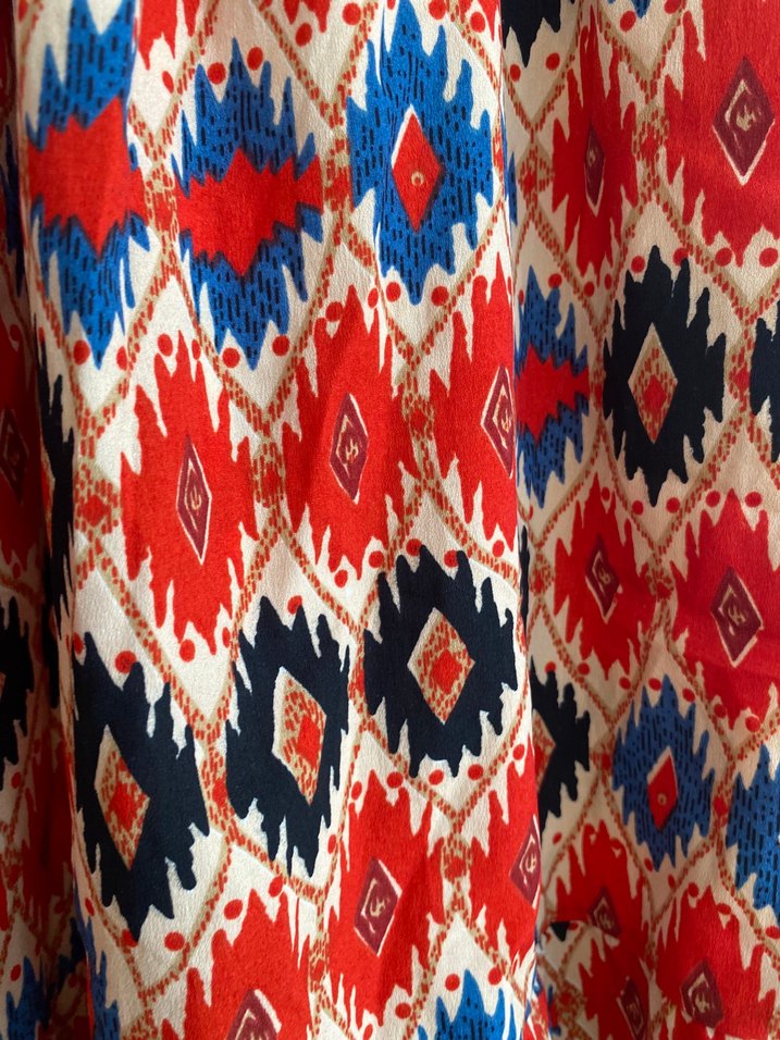 Renkli Bohem Uzun Eteği - Görsel 2