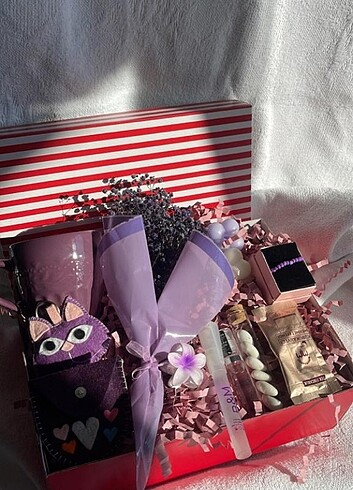 Mor Hediye Kutusu  - Görsel 3