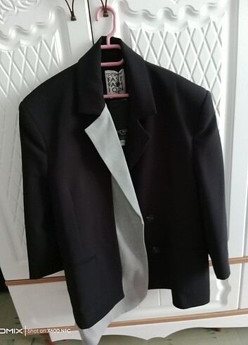 Fred Perry Gri siyah blazer ceket 