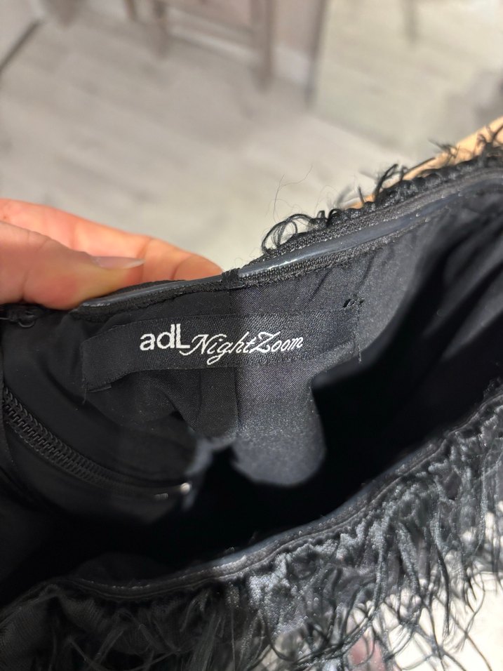 Siyah Tüylü Uzun Kadın Tulum - Görsel 3