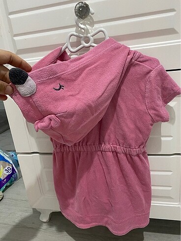 12-18 Ay Beden Carters flamingo havlu deniz elbisesi
