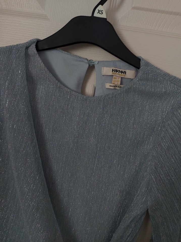 Koton Drapeli Bluz - Görsel 2