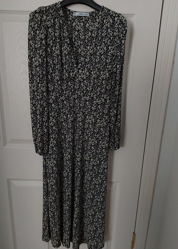 mango desenli elbise - Görsel 2