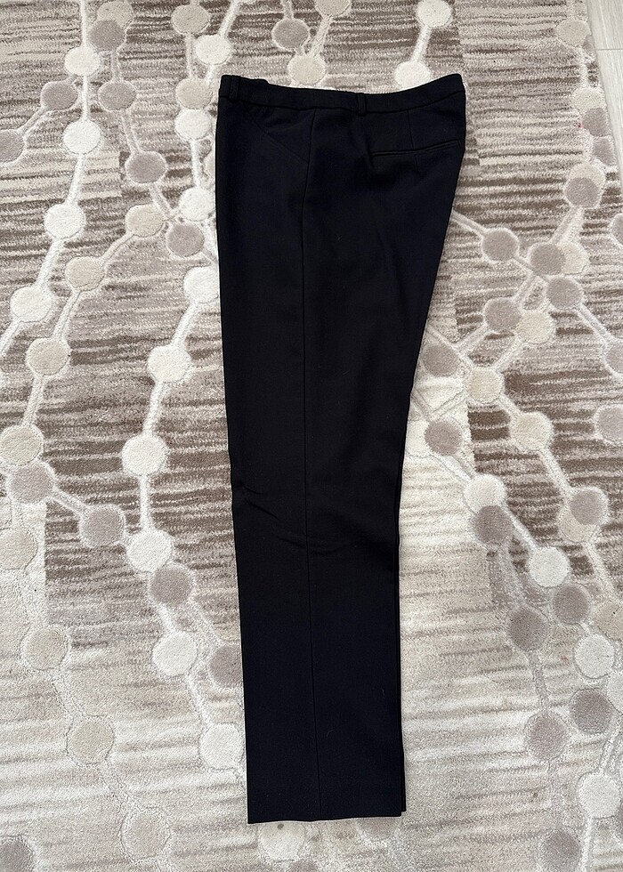 Sorunsuz koton kumaş pantolon - Görsel 4