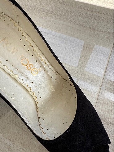 Platform topuk zebra desenli ayakkabı - Görsel 3