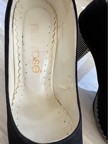 Platform topuk zebra desenli ayakkabı - Görsel 4