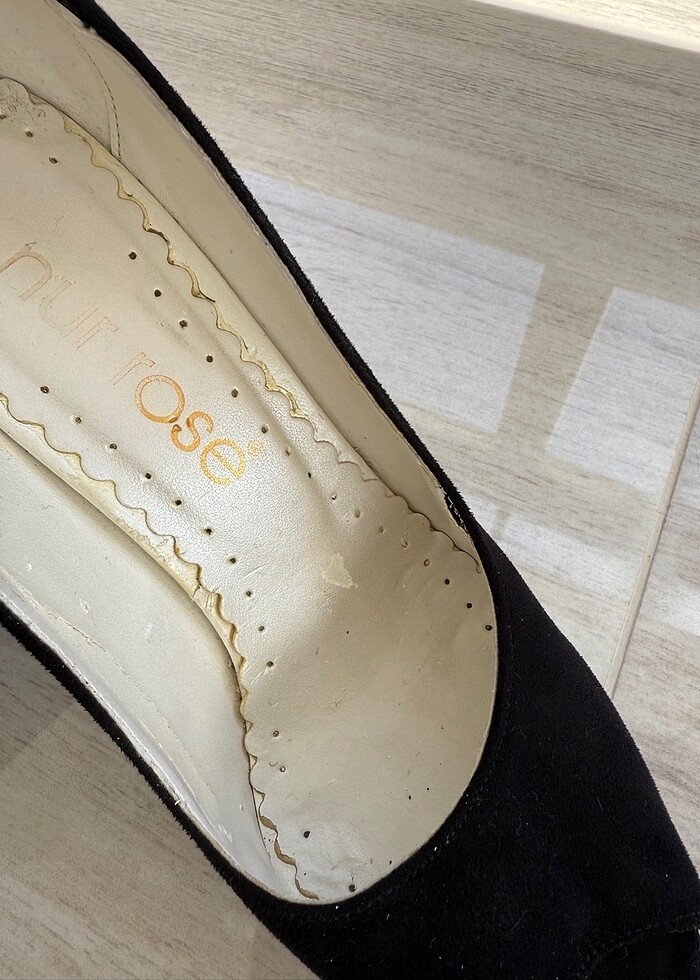 Platform topuk zebra desenli ayakkabı - Görsel 3