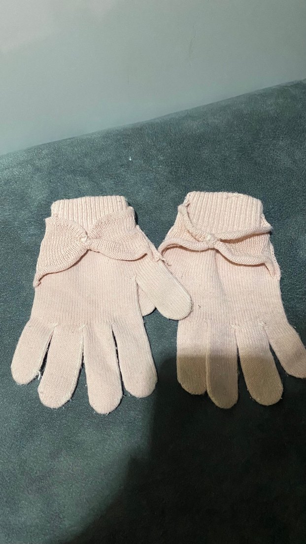 Toz pembe Sıcacık eldiven - Görsel 2