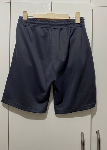 Adidas Gri Fermuarlı Spor Şort - Görsel 2