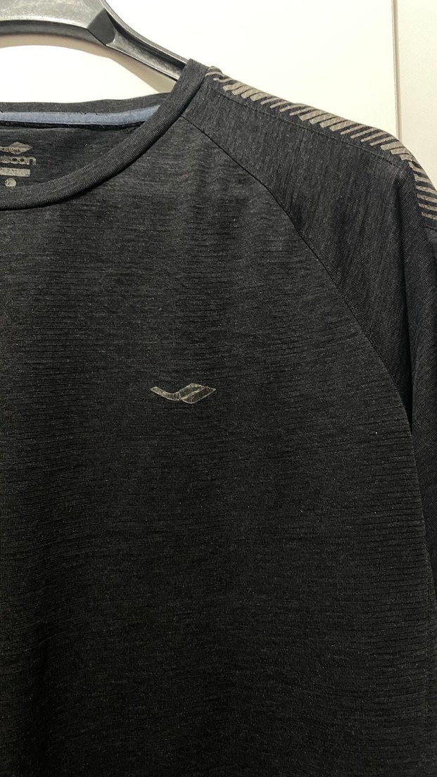 Siyah Erkek Kısa Kollu Tişört - Görsel 2