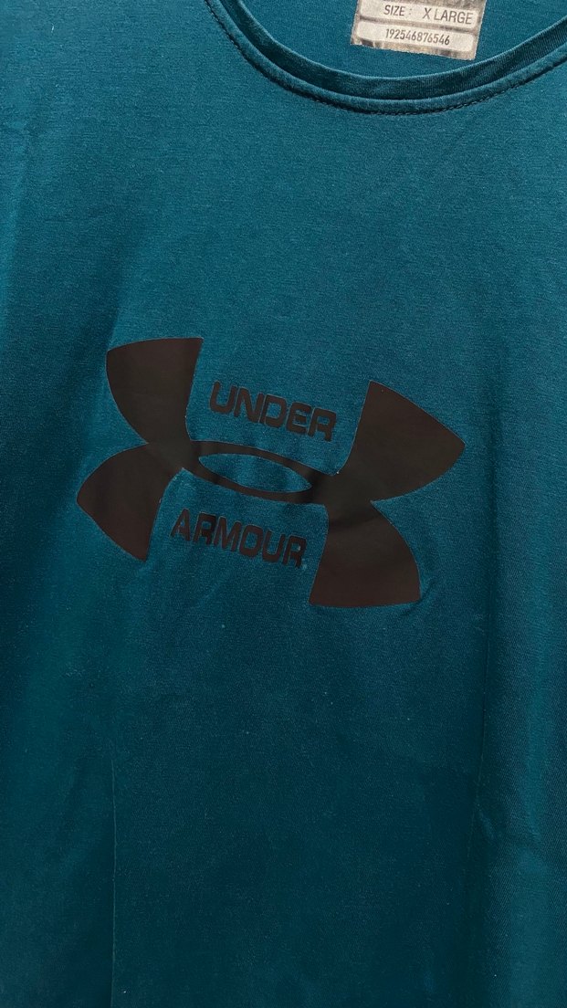 Erkek Lacivert Under Armour Spor Tişört - Görsel 3