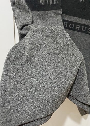 Gri Baskılı Erkek Tişörtü - Görsel 4