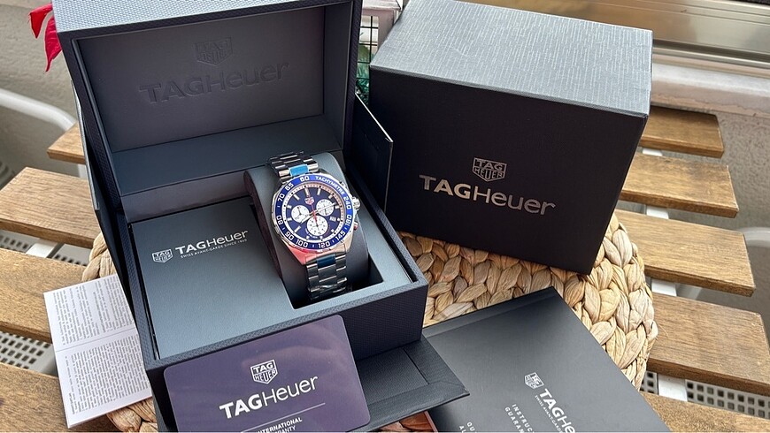 Beden mavi Renk TAG HEUER FORMULA 1 Kuvars - Kasa Çapı 43 mm CAZ1018.BA0842