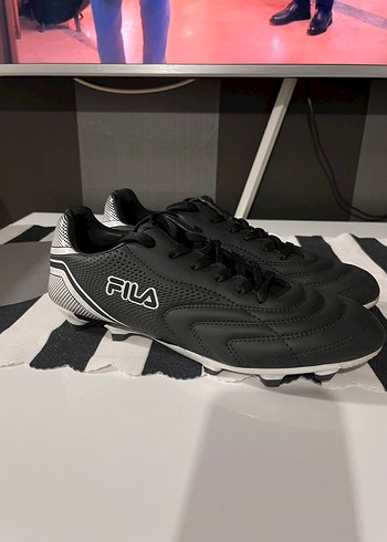 FILA Siyah Gri Erkek Futbol Kramponu - Görsel 5