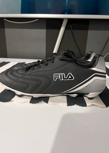 FILA Siyah Gri Erkek Futbol Kramponu - Görsel 2
